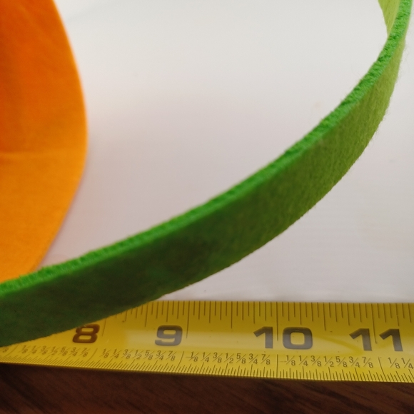 Halloween Custom Made, hand-made bucket, monkey theme 7 inch Hand Crafted - Picture 6 of 8